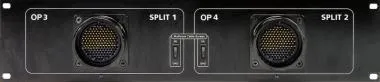 Klotz MultiLink 2x RMP papa - 2 HE 32-cs. osztott transzformátoros doboz - egy földelésű