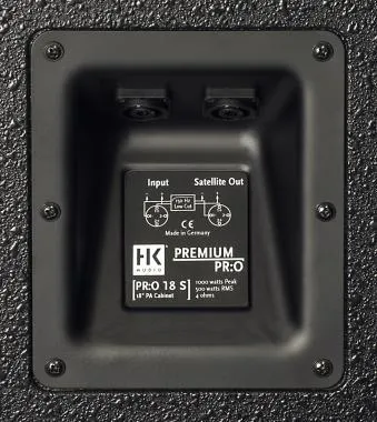 HK Audio PR:O 18 Sub subhangfal, 1000W, 18