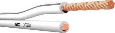 Klotz párhuzamos hangfalkábel 2 x 2,5 mm² - zip kábel - PVC - 30m