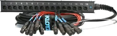 Klotz StraightLink 0/16 XLR 3p 16-cs. stagebox - 20m