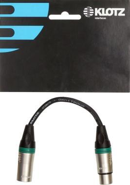 Klotz DMX adaptér XLR 5p na XLR 3p, délka 0,2m