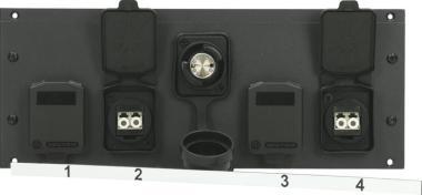 Klotz SmartBeam OCTO 4x LC duplex, optický rozbočovač, 42 TE