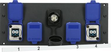 Klotz SmartBeam OCTO 4x LC duplex, optický rozbočovač, single-mode