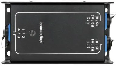 Klotz opticalCON QUAD 2x opticalCON DUO T-Box QUAD Rigg és Floor - single-mode optikai szálakhoz