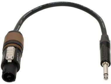 Klotz 2 x 1,5 mm² hangszóró adapter speakON 2p mama - jack 2p papa - 0,3m