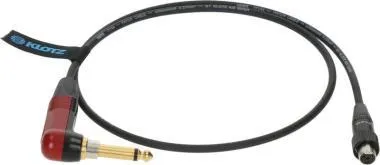 Klotz prémium hangszerkábel Shure TQG (mini XLR 4p) bodypackhez - jack mono - 0,7m