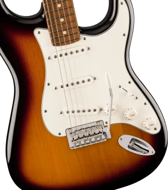 Fender Player Stratocaster, Pau Ferro Fingerboard, Anniversary 2-Color Sunburst elektromos gitár