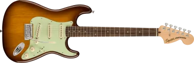 Squier FSR Affinity Series™ Stratocaster®, Laurel Fingerboard, Mint Pickguard, Honey Burst