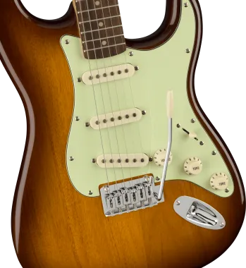 Squier FSR Affinity Series™ Stratocaster®, Laurel Fingerboard, Mint Pickguard, Honey Burst