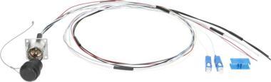 Klotz SMPTE 311M adapter, LEMO EDW, 2x SC, 0,5m