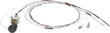 Klotz SMPTE 311M válaszfalas szerelőadapter LEMO EDW - 2x ST - 1m