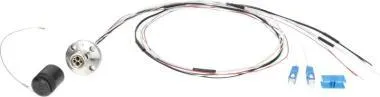 Klotz SMPTE 311M válaszfalba szerelhető adapter LEMO FXW - 2x SC - 0,5m