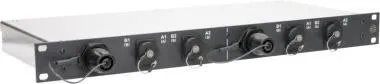 Klotz 2x SmartBeam QUAD to 2x2 opticalCON DUO 19'' szálelosztó panel - multimode