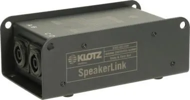 Klotz SpeakerLink hangszóróelosztó rendszer speakON 8p papa - 2 x speakON 4p papa
