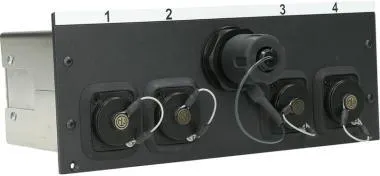 Klotz SmartBeam OCTO 4x opticalCON DUO-ra - 42 TE MIS TE optikai elosztó - multimode optika