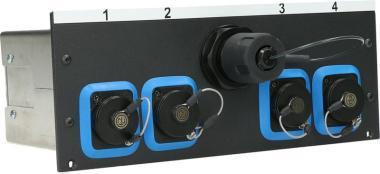 Klotz optický rozbočovač SmartBeam OCTO a 4x opticalCON DUO - single-mode