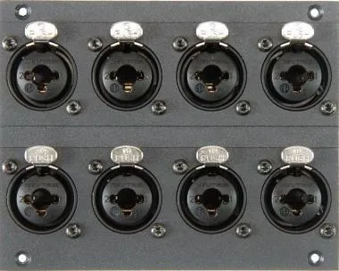 Klotz 8 csatornás XLR/TRS kombinált modul - 21 HP 19
