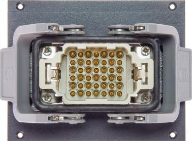 Klotz Harting modul 12 kanálů, 21 HP HAN® 42p, 3 x SIL, kabel OTW204Y, 0,38m