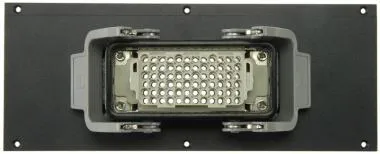 Klotz 24 csatornás Harting modul - 42 HP HAN® 72p mama - 6 x SIL - kábel OTW204Y - 0,38m