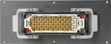 Klotz Harting modul 32 kanálů - 42 HP HAN® 108p - 8 x SIL - kabel OTW204Y - 0,38m