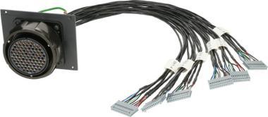 Klotz RMP modul 24 kanálů - 21 HP RMP 85p matka - 6 x SIL - kabel OW15Y - 0,55m