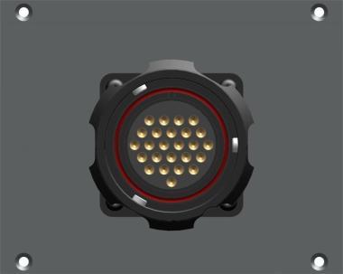 Klotz RMP modul 8 kanálový - 21 HP RMP 25p samice - 2 x SIL - 0,6m