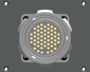 Klotz RMP modul 16 kanálů - 21 HP RMP 54p žena - 4 x SIL - 0,35m