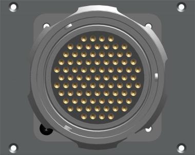 Klotz RMP modul 24 kanálů - 21 HP RMP 85p matka - 6 x SIL - 0,35m