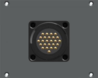 Klotz RMP modul 8 kanálový - 21 HP, 2 x SIL, kabel OTW204Y - 0,6m