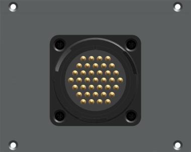 Klotz RMP modul 12 kanálů, 21 HP RMP 37p samec, 3 x SIL, kabel OTW204Y, 0,35m