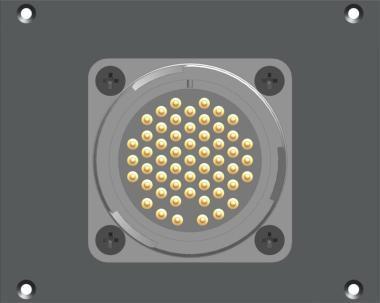 Klotz RMP modul, 16 kanálů, 21 HP, 54p, 4x SIL, kabel 0,35m
