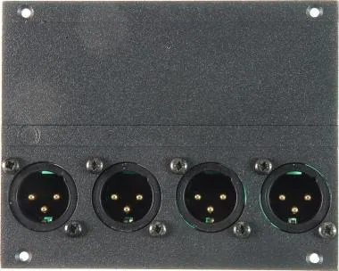 Klotz 4 csatornás XLR 3p papa modul - 21 HP 19
