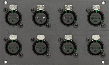 Klotz XLR modul 8 kanál, 28 HP pro MIS, 19