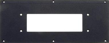 Klotz MIS držák 19 pro moduly, předvrtáno pro 1 x HAN® 108p