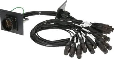 Klotz 16 csatornás RMP patch modul - 21 HP RMP 54p papa - 16 x XLR 3p mama - 0,8m