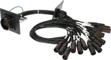 Klotz RMP patch modul 16 kanál, 21 HP, 16 x XLR 3p, 1,5m