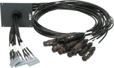 Klotz 12 csatornás SUB patch modul - 21 HP 3 x SIL - 12 x XLR 3p mama - 1,5m