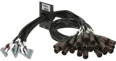 Klotz 24 csatornás SUB patch modul - 21 HP 6 x SIL - 24 x XLR 3p papa - 1,5m