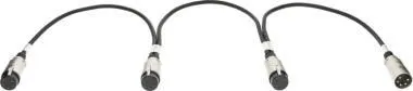 Klotz T Link párhuzamos adapter d&b EP 5p papa-hez - 3 x EP 5p mama - 0,6m