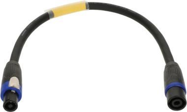Klotz adaptér kabel speakON 4p, 4 x 4,0 mm², 0,5m