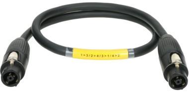 Klotz IM kabel SpeakON 8p matka/matka, kovový kryt, 1m
