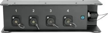 Klotz SmartBeam OCTO a 4x opticalCON DUO T-Box OCTO Rigg és Floor - multimode optikai szálakhoz