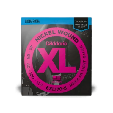 D\'Addario EXL170-5 Nickel Wound 45-130 basszusgitár húr szett