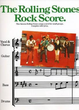 The Rolling Stones Noty pro klávesové nástroje, Rock Score
