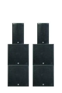 HK Audio LINEAR 5 MK II BIG VENUE PACK aktív hangfal szett, 2x LINEAR 5 MK II 115 FA, 4x LINEAR 5 MK II 118 Sub A, védőhuzatokkal