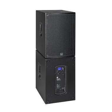 HK Audio SONAR 115 Sub D aktív subhangfal, 1500W, 15″, bass-reflex, D-Class, DSP, M20, 2.2″ LCD display, fa kabinet