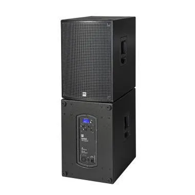 HK Audio SONAR 115 Sub D aktív subhangfal, 1500W, 15″, bass-reflex, D-Class, DSP, M20, 2.2″ LCD display, fa kabinet