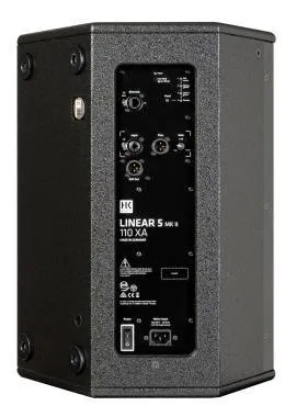 HK Audio LINEAR 5 MK II 110 XA aktív hangfal, 1200W bi-amp, 1x 10″/1″, 80°x60° CD-kürt, 31°, DSP out, DSP CONTROL Win/macOS