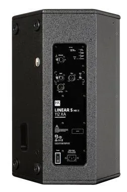 HK Audio LINEAR 5 MK II 112 XA aktív hangfal, 1200W bi-amp, 1x 12″/1″, 80°x60° CD-kürt, 31°, DSP out,DSP CONTROL Win/macOS