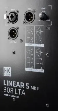 HK Audio LINEAR 5 MK II 308 LTA aktív hangfal, 1200W, 3x 8